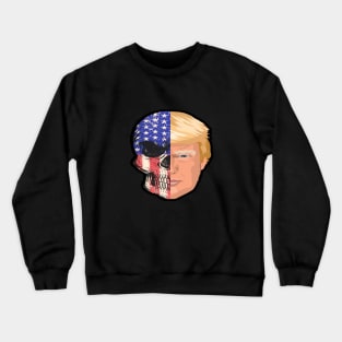 TRUMP skull Crewneck Sweatshirt